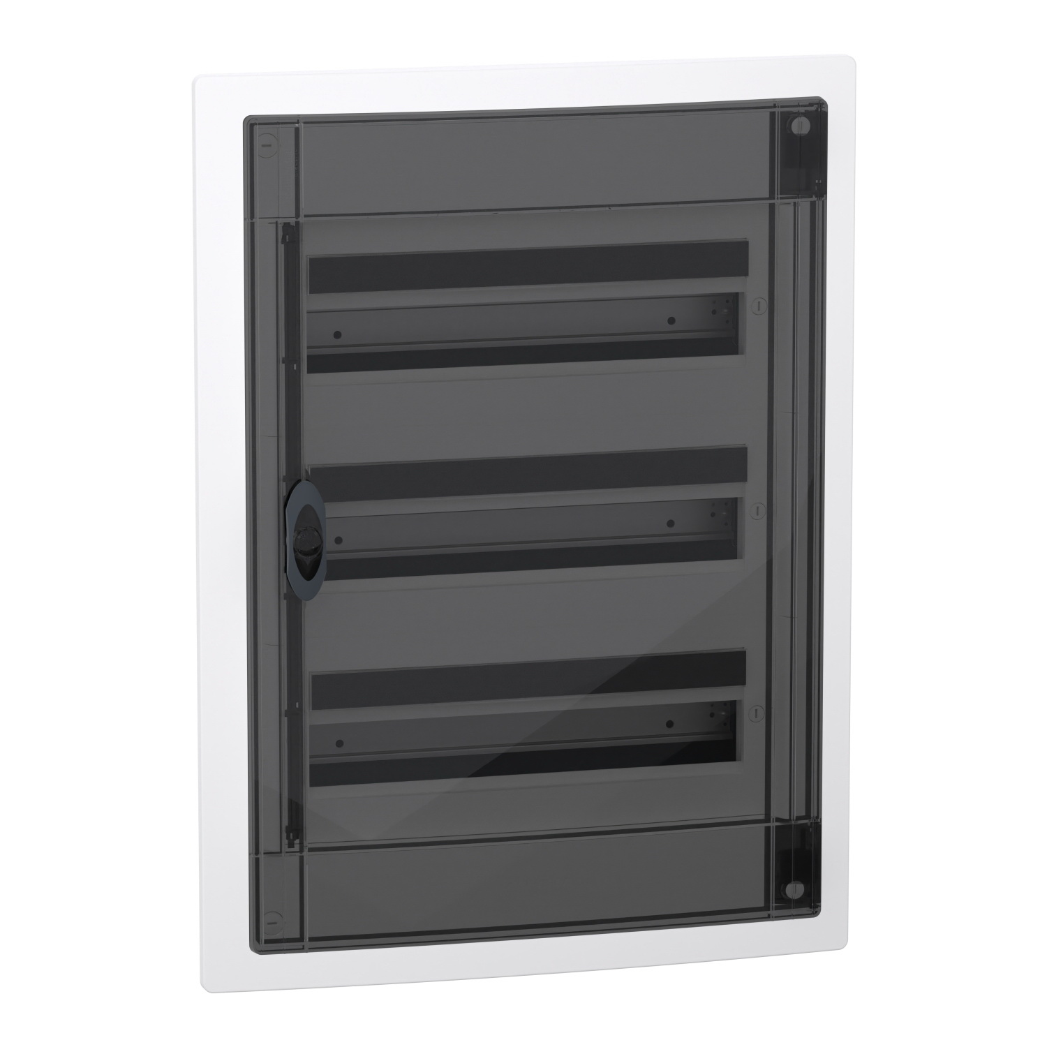 Бокс пластиковый Schneider PrismaSeT XS на 3x18 модулей врезной дымчатые двери IP40 ( LVSXP318 )