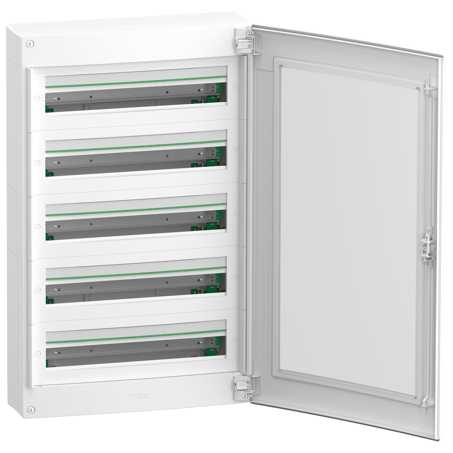 Бокс пластиковий Schneider PrismaSeT XS на 5x24 модулів накладний прозорі двері IP40 ( LVSXR524 )