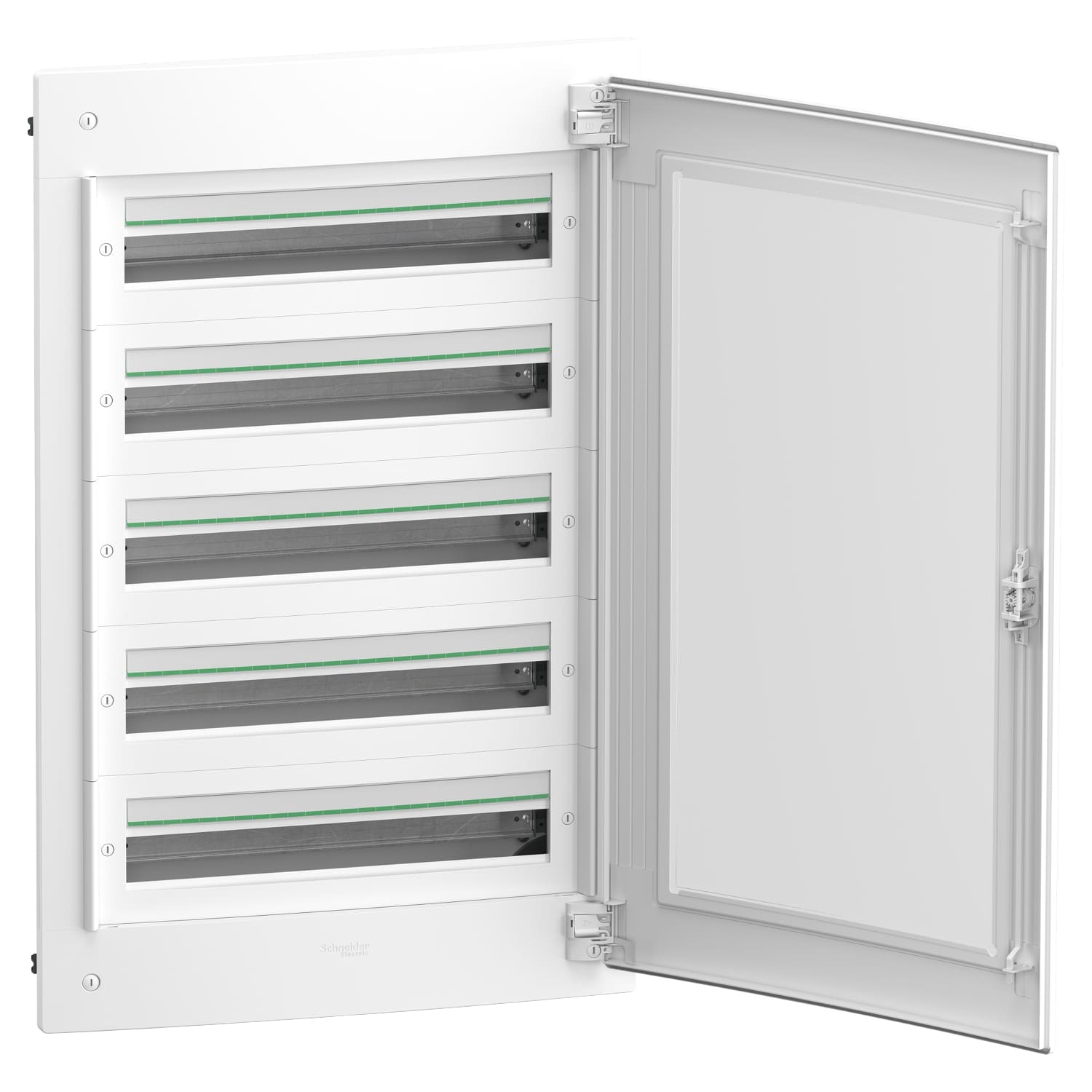 Бокс пластиковий Schneider PrismaSeT XS на 5x24 модулів врізний прозорі двері IP40 ( LVSXP524 )