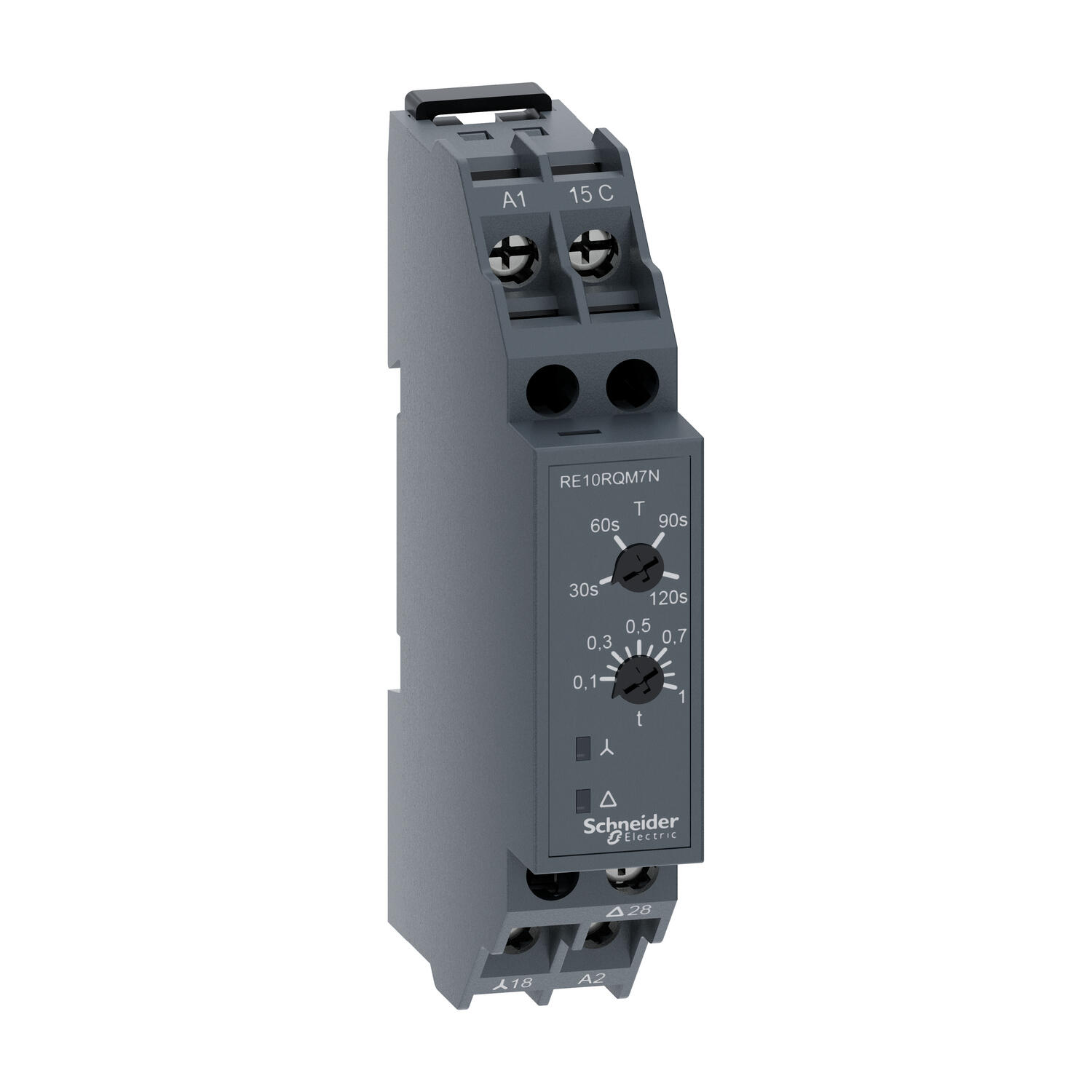 Реле часу Schneider Harmony зірка-трикутник 220-240V AC 1NO+1NO ( RE10RQM7N ) Реле часу Schneider Harmony зірка-трикутник 220-240V AC 1NO+1NO ( RE10RQM7N )