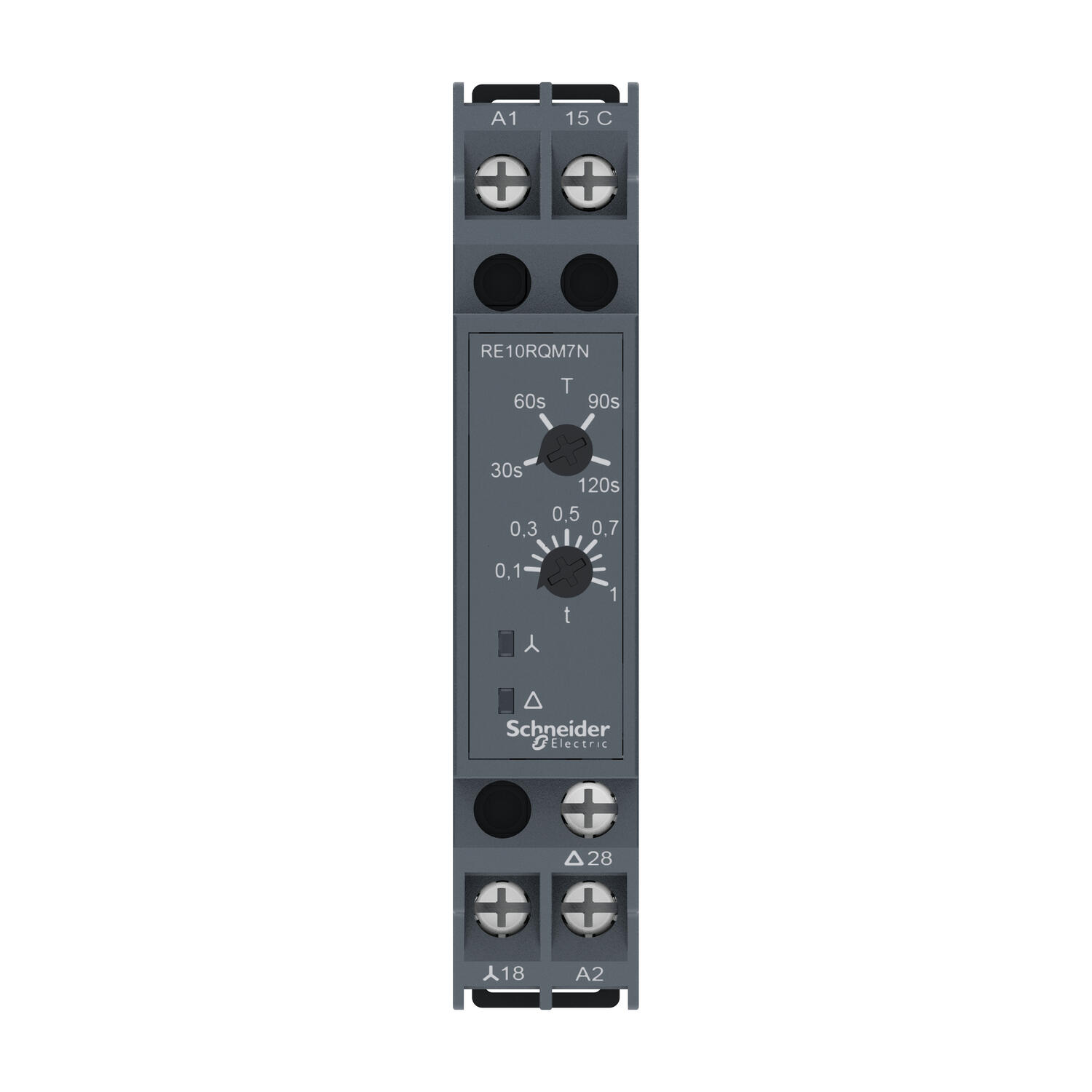 Реле часу Schneider Harmony зірка-трикутник 220-240V AC 1NO+1NO ( RE10RQM7N ) Реле часу Schneider Harmony зірка-трикутник 220-240V AC 1NO+1NO ( RE10RQM7N )