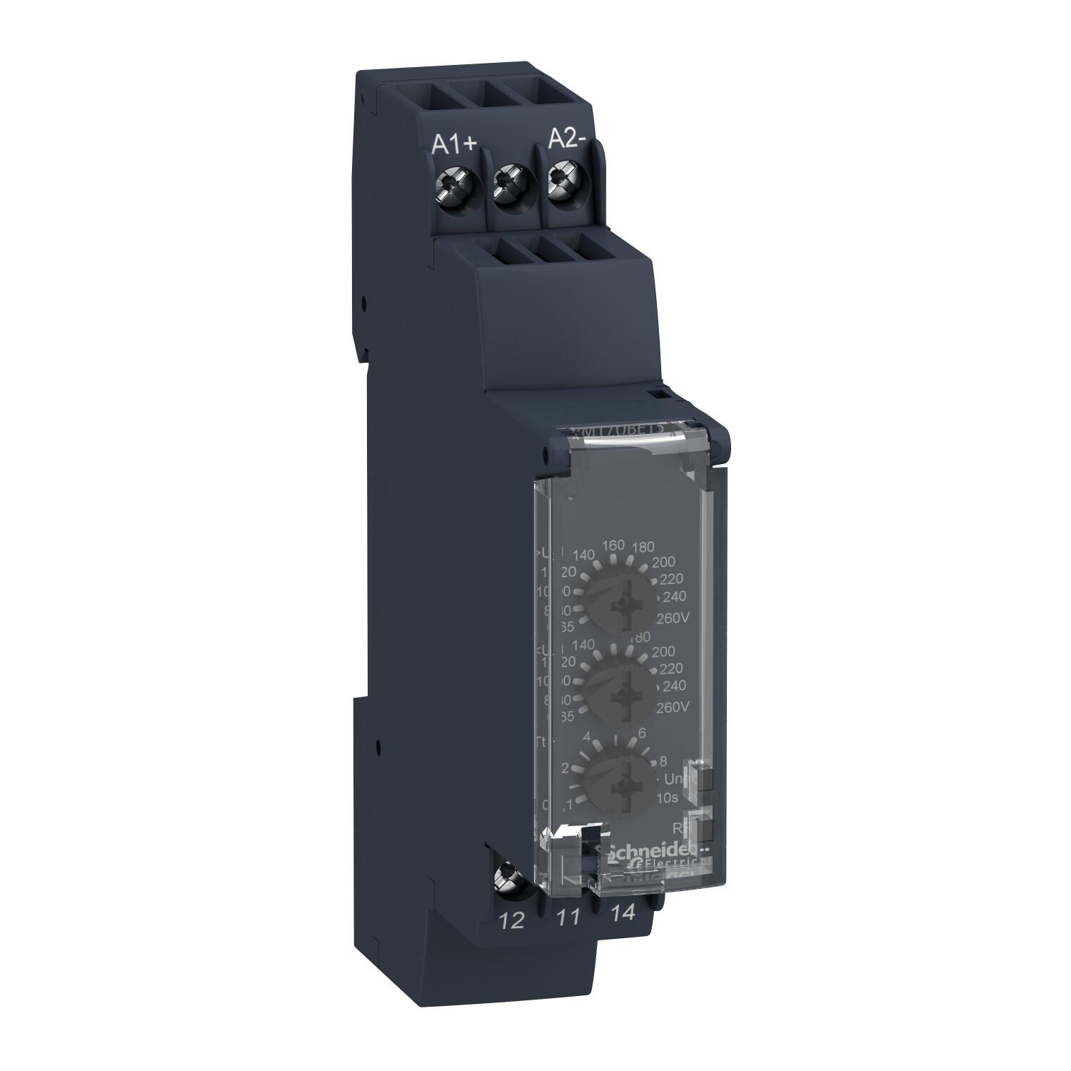 Реле контролю напруги Schneider 65-260V ( RM17UBE15 ) Реле контролю напруги Schneider 65-260V ( RM17UBE15 )