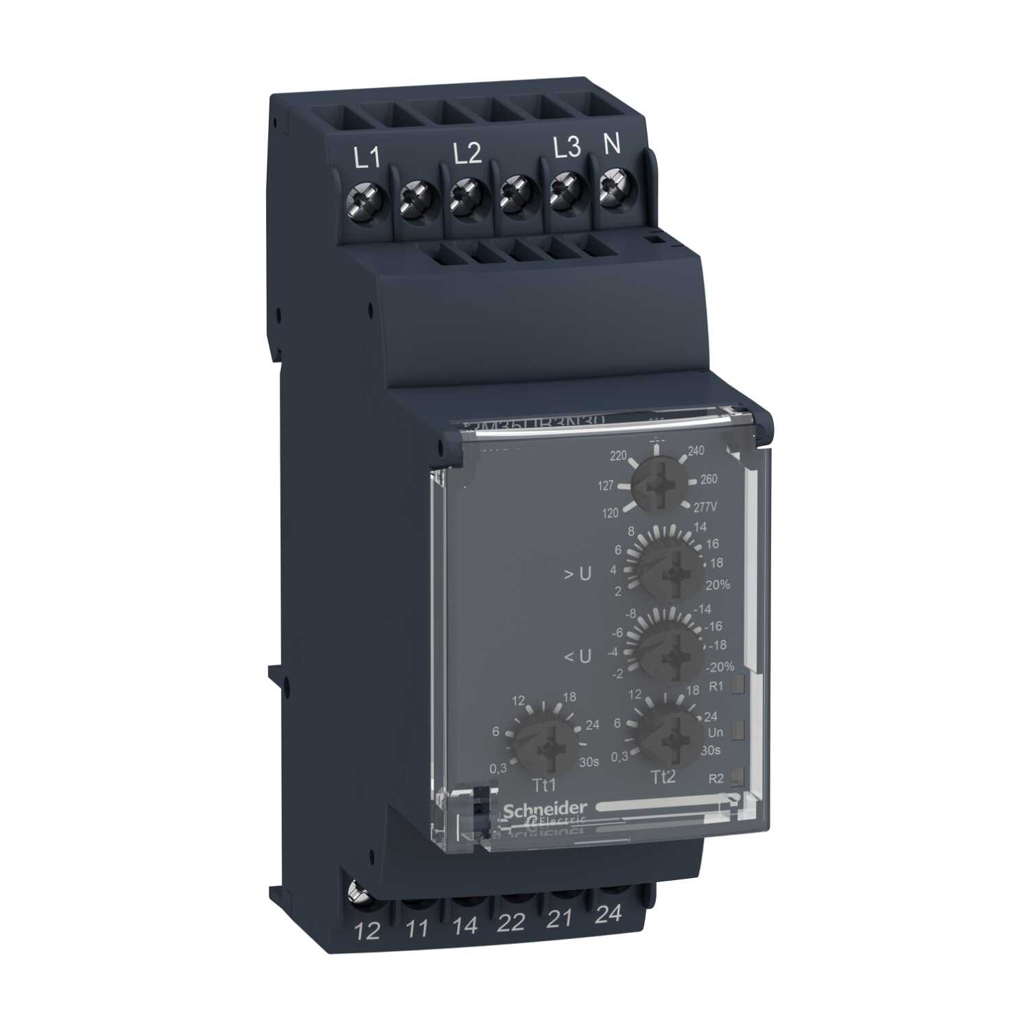 Реле контролю фаз Schneider 2CO 5A AC/DC ( RM35UB3N30 ) Реле контролю фаз Schneider 2CO 5A AC/DC ( RM35UB3N30 )