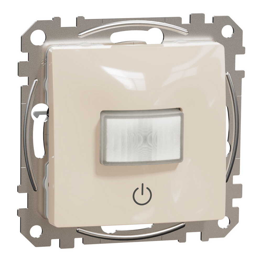 Датчик руху з вимикачем Schneider Sedna Design бежевий 10А ( SDD112504 )