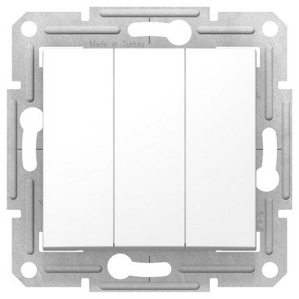 Вимикач Schneider Sedna білий 3кл без рамки ( SDN0300621 )