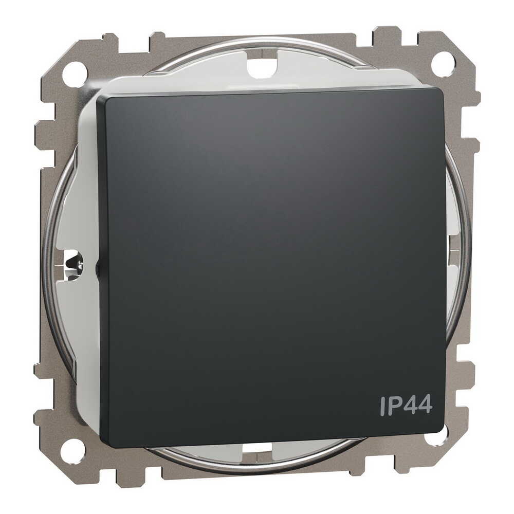 Вимикач Schneider Sedna Design чорний 1кл IP44 ( SDD214101 ) Вимикач Schneider Sedna Design чорний 1кл IP44 ( SDD214101 )