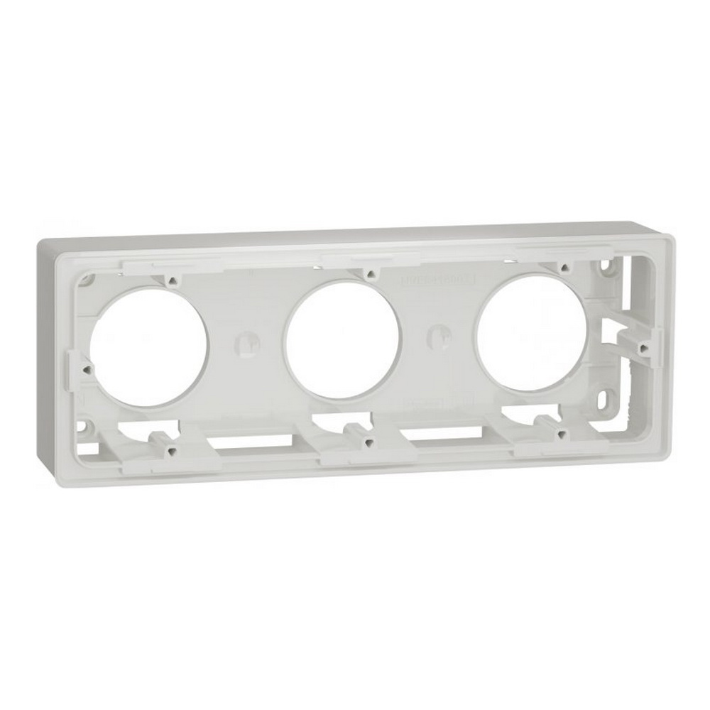 Коробка Schneider Unica NEW для наружного монтажа белая 3-ная ( NU800618 )
