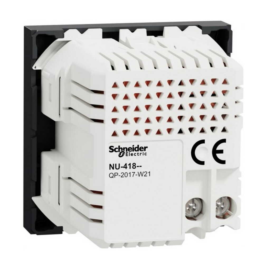 Розетка Schneider Unica NEW антрацит USB 2-я 2.1А 2 мод. ( NU341854 )