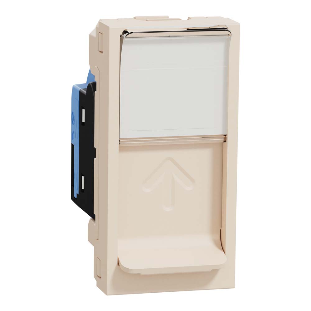 Розетка Schneider Unica NEW бежева комп'ютерна RJ45 Cat. 5e UTP 1 мод ( NU341044 ) Розетка Schneider Unica NEW бежева комп'ютерна RJ45 Cat. 5e UTP 1 мод ( NU341044 )