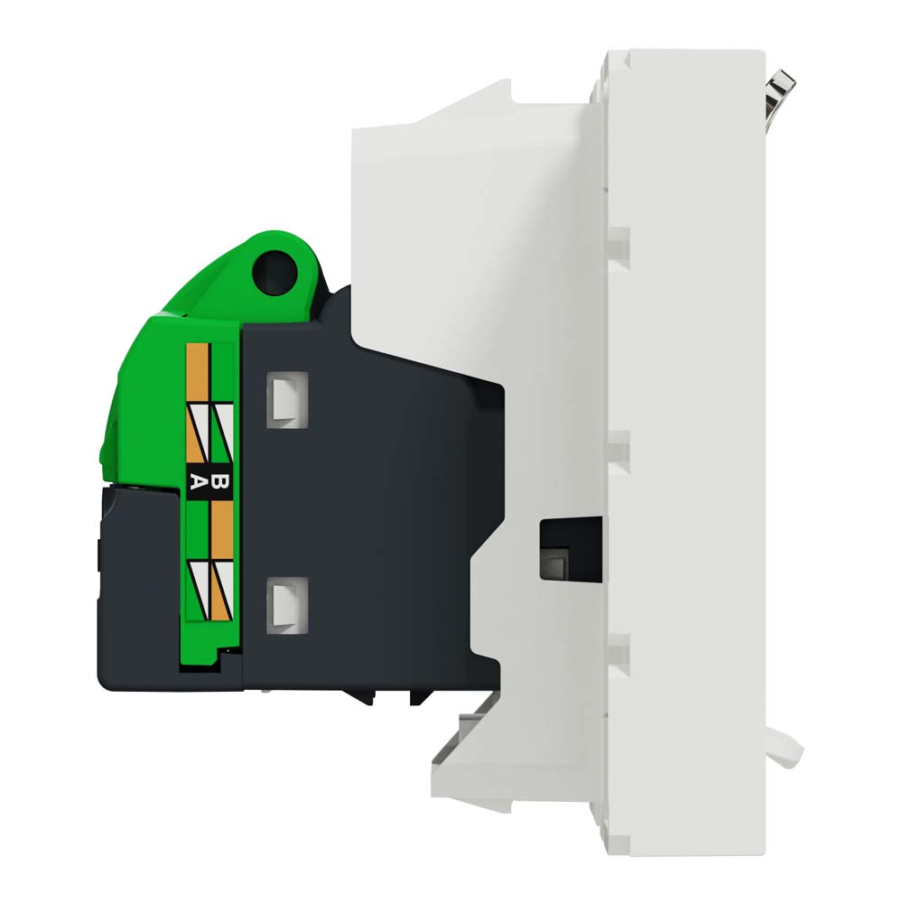 Розетка Schneider Unica NEW белая компьютерная RJ45 Cat. 5e STP ( NU341318 ) Розетка Schneider Unica NEW белая компьютерная RJ45 Cat. 5e STP ( NU341318 )
