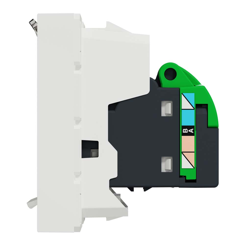 Розетка Schneider Unica NEW белая компьютерная RJ45 Cat. 5e STP ( NU341318 ) Розетка Schneider Unica NEW белая компьютерная RJ45 Cat. 5e STP ( NU341318 )