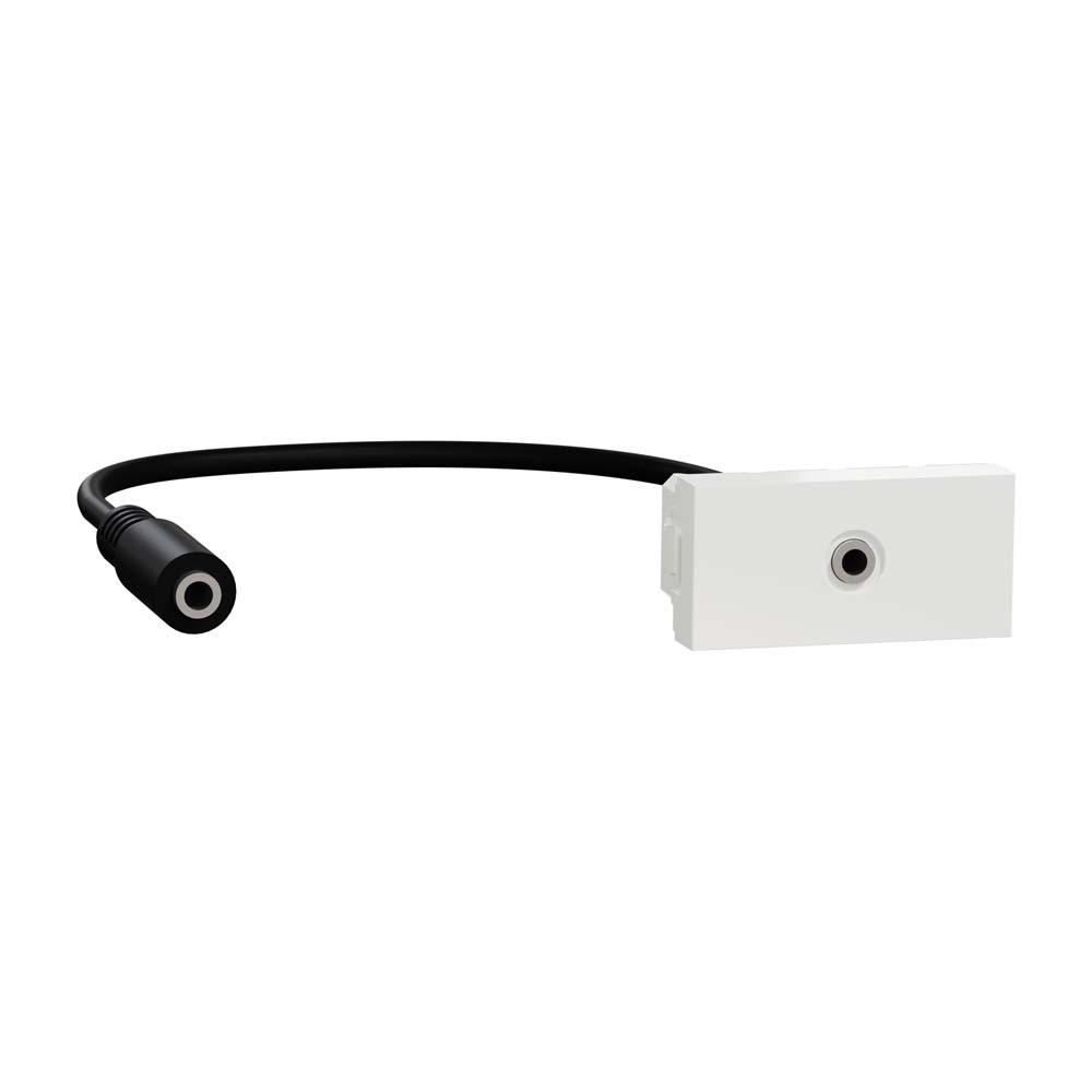 Розетка Schneider Unica NEW белая аудио Minijack 1 мод ( NU343318 ) Розетка Schneider Unica NEW белая аудио Minijack 1 мод ( NU343318 )