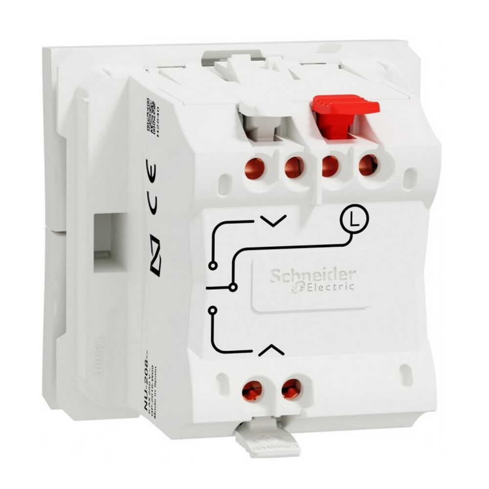 Вимикач жалюзі Schneider Unica NEW білий ( NU320818 ) Вимикач жалюзі Schneider Unica NEW білий ( NU320818 )