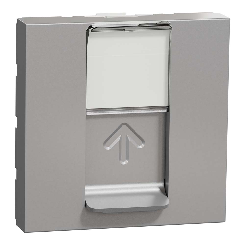 Розетка Schneider Unica NEW алюміній комп'ютерна RJ45 Cat. 6 UTP ( NU341530 ) Розетка Schneider Unica NEW алюміній комп'ютерна RJ45 Cat. 6 UTP ( NU341530 )