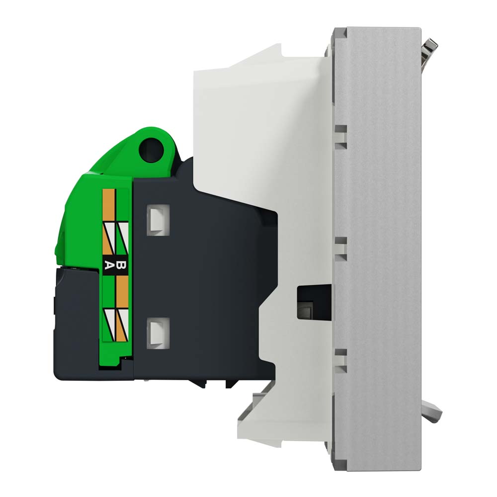 Розетка Schneider Unica NEW алюміній комп'ютерна RJ45 Cat. 6 UTP ( NU341530 ) Розетка Schneider Unica NEW алюміній комп'ютерна RJ45 Cat. 6 UTP ( NU341530 )
