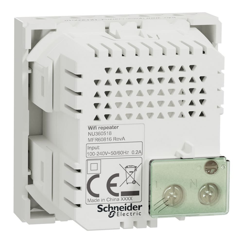 Wi-fi ретранслятор Schneider Unica NEW белый ( NU360518 )
