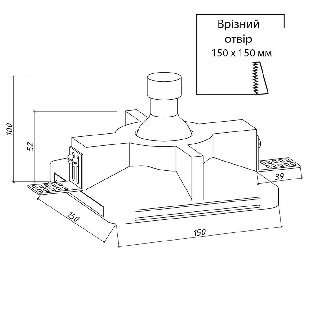 Светильник точечный Imperium light RONDA GU10 50W IP20 квадрат белый ( 150112.01.01 ) Светильник точечный Imperium light RONDA GU10 50W IP20 квадрат белый ( 150112.01.01 )