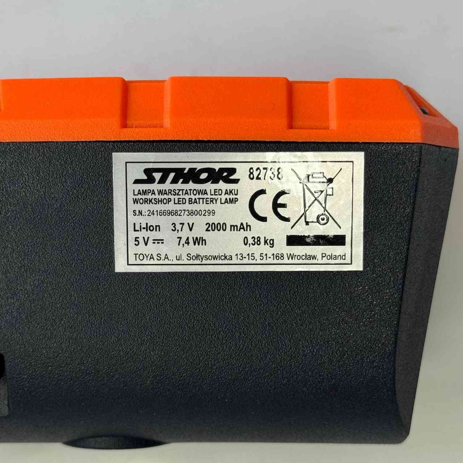 Фонарик STHOR 10Вт 1000/450 Лм 2000mAh ( 82738 ) Фонарик STHOR 10Вт 1000/450 Лм 2000mAh ( 82738 )