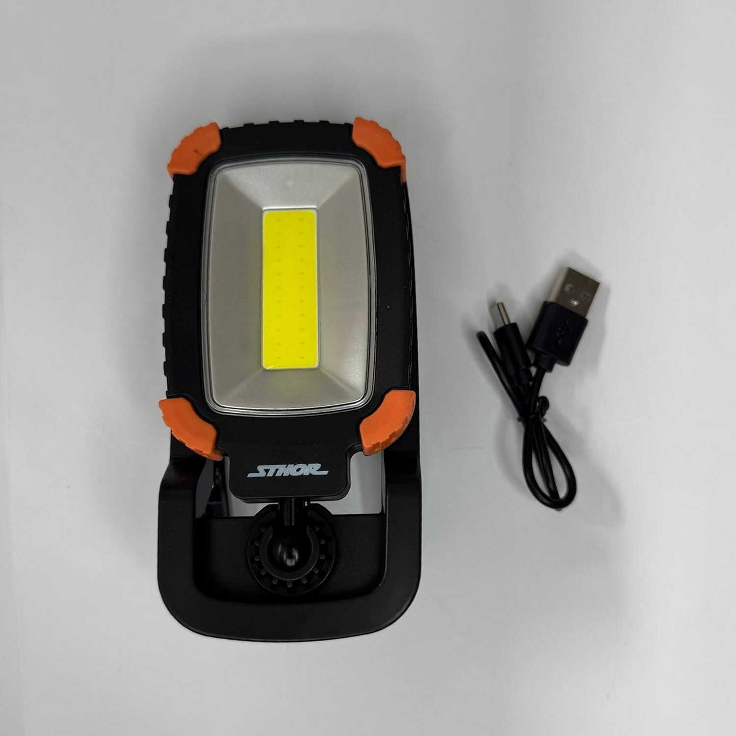 Ліхтарик STHOR 5Вт 500/200Лм 2000mAh ( 82850 ) Ліхтарик STHOR 5Вт 500/200Лм 2000mAh ( 82850 )