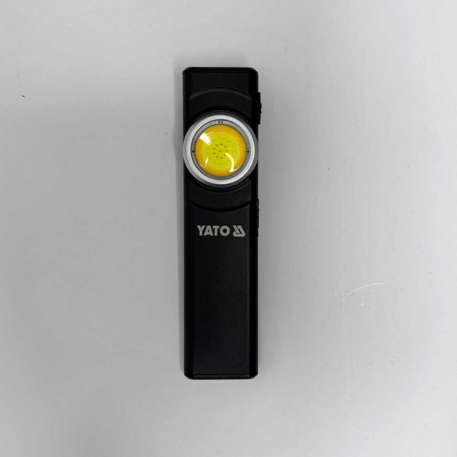 Ліхтарик YATO 8Вт 500 Lm 450mAh IPX4 ( YT-085608 ) Ліхтарик YATO 8Вт 500 Lm 450mAh IPX4 ( YT-085608 )