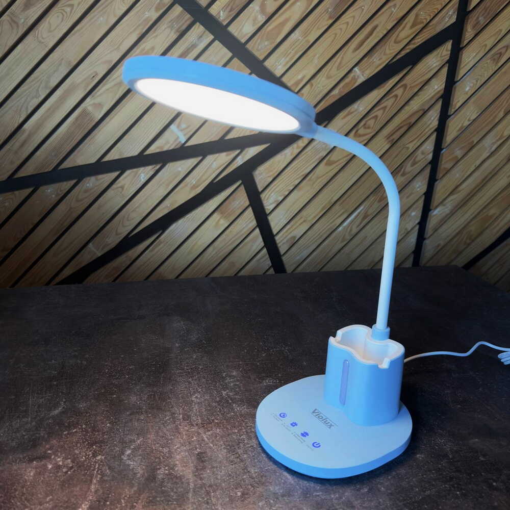 Світильник настільний LED JUNIOR 10W 3000-6500К блакитний Violux ( 530301​​ )