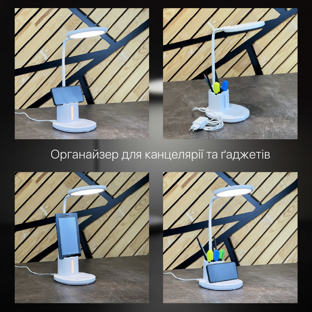 Світильник настільний LED JUNIOR 10W 3000-6500К рожевий Violux ( 530401 ) Світильник настільний LED JUNIOR 10W 3000-6500К рожевий Violux ( 530401 )