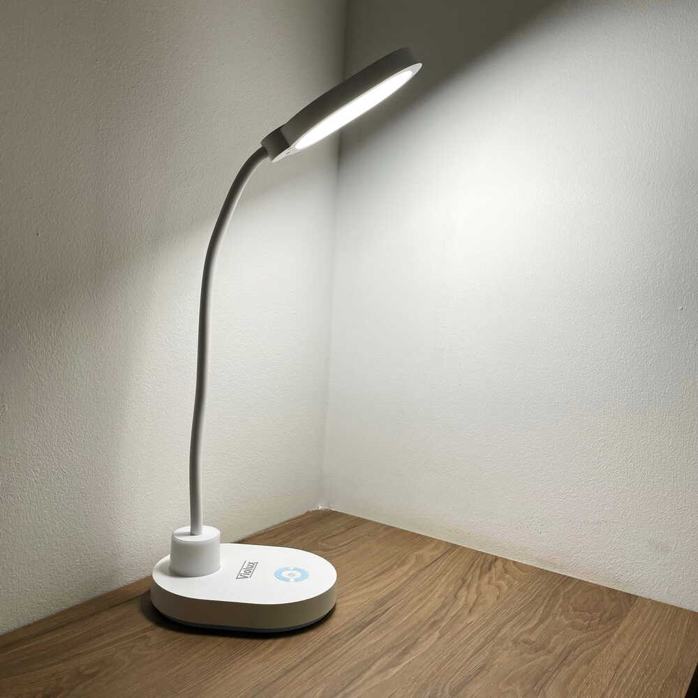 Настільна лампа з акумулятором LED LINERA 5W 4200К біла Violux ( 540005 )
