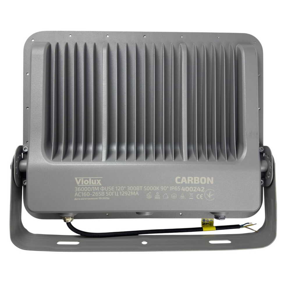 Прожектор LED Violux CARBON 300W 5000K 36000lm IP65 ( 400242 ) Прожектор LED Violux CARBON 300W 5000K 36000lm IP65 ( 400242 )