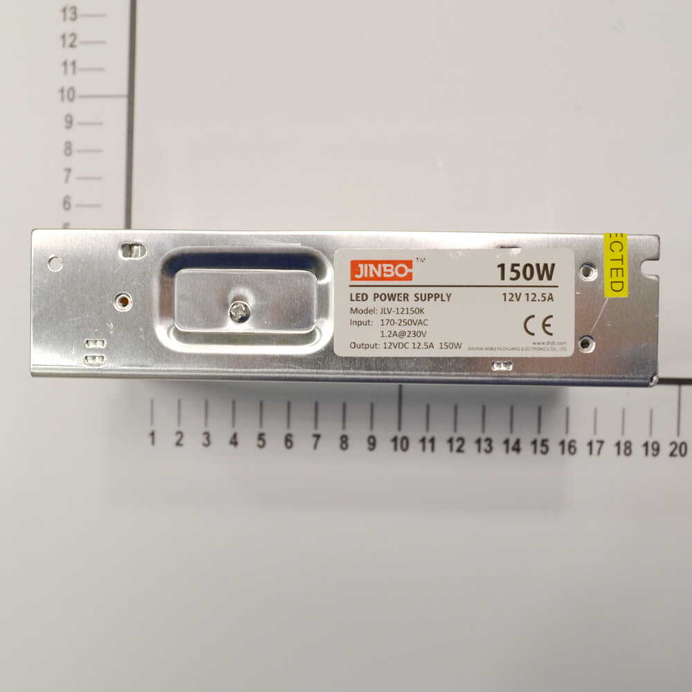 Блок живлення JINBO 150 Вт 220В AC/12В DC IP20 відкритий ( JLV-12150K )