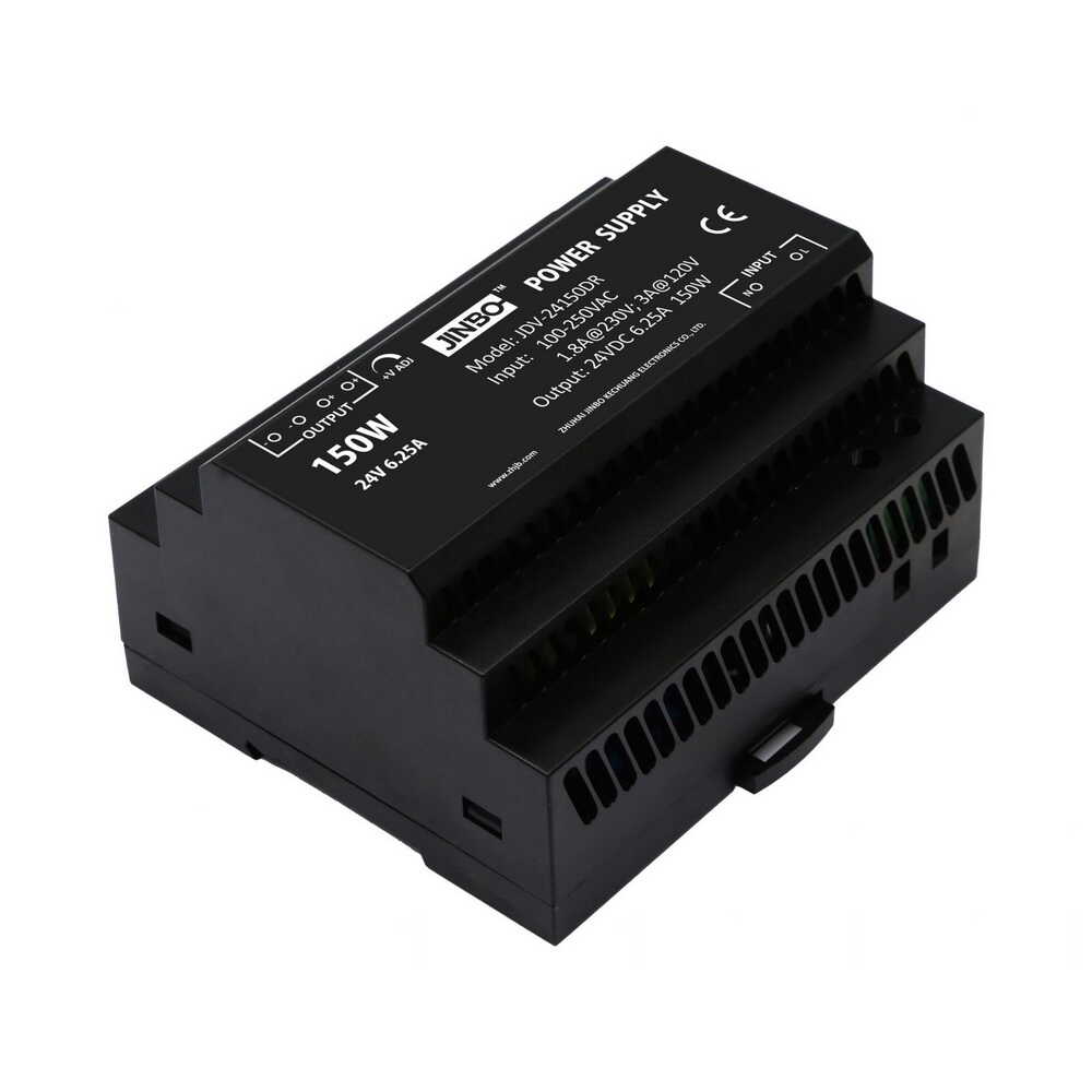 Блок живлення JINBO 150 Вт 220В AC/24В DC IP20 на DIN-рейку ( JDV-24150DR ) Блок живлення JINBO 150 Вт 220В AC/24В DC IP20 на DIN-рейку ( JDV-24150DR )