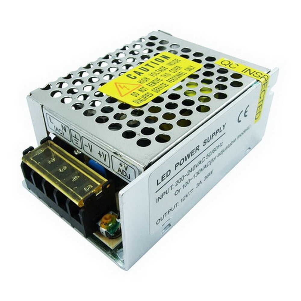 Блок питания JINBO 36 Вт 220В AC/12В DC IP20 открытый ( JLV-12036K )
