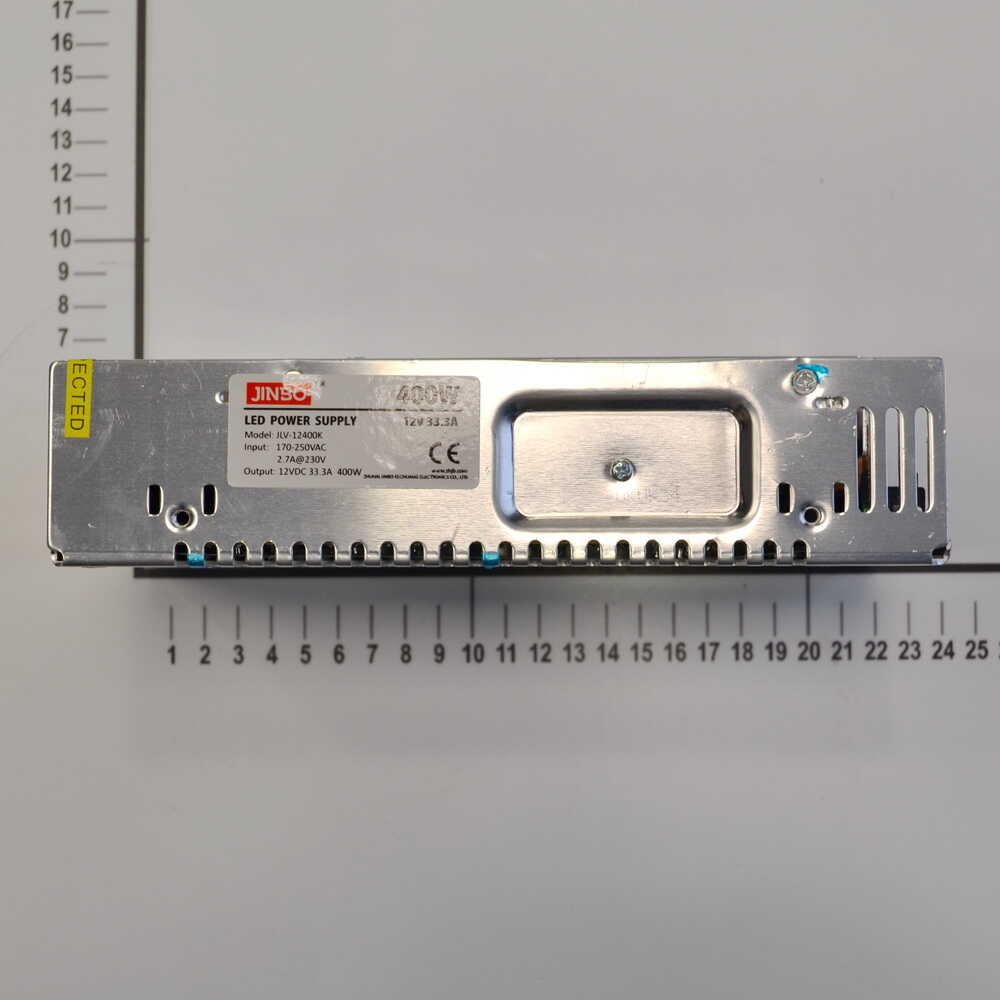Блок живлення JINBO 400 Вт 220В AC/12В DC IP20 відкритий ( JLV-12400K ) Блок живлення JINBO 400 Вт 220В AC/12В DC IP20 відкритий ( JLV-12400K )