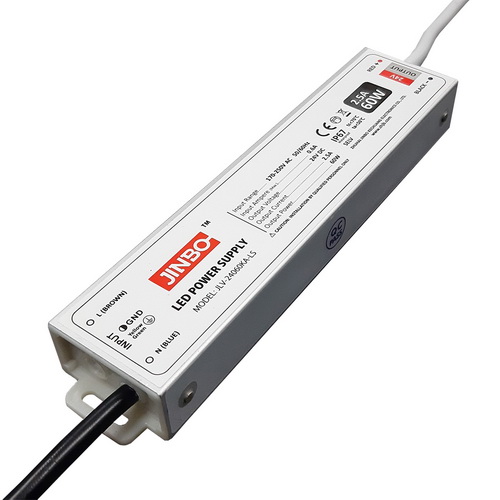 Блок живлення JINBO 60 Вт 220В AC/24В DC IP67 ( JLV-24060KA-LS )
