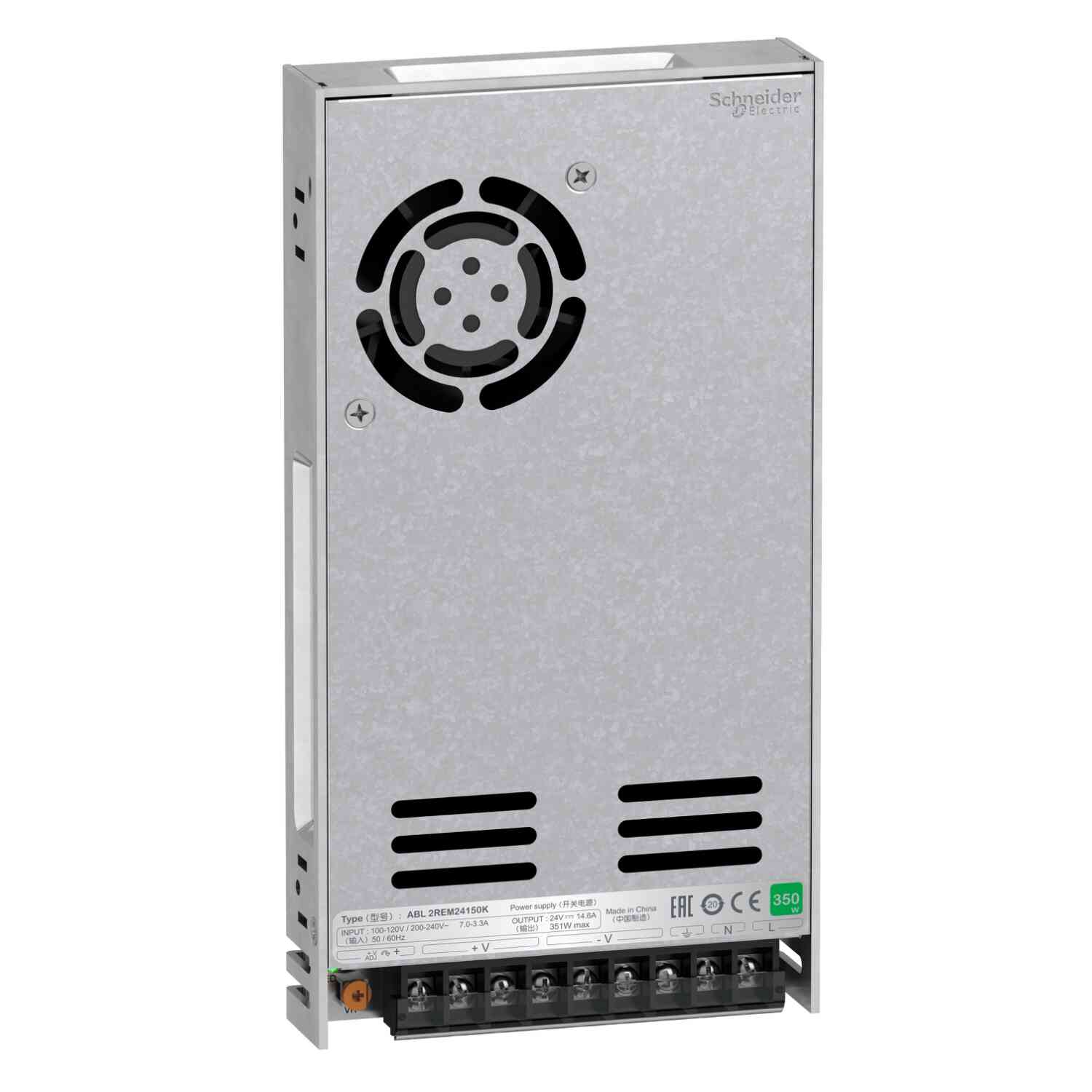 Блок живлення Schneider ABL2 DC 24В 350Вт ( ABL2REM24150K ) Блок живлення Schneider ABL2 DC 24В 350Вт ( ABL2REM24150K )