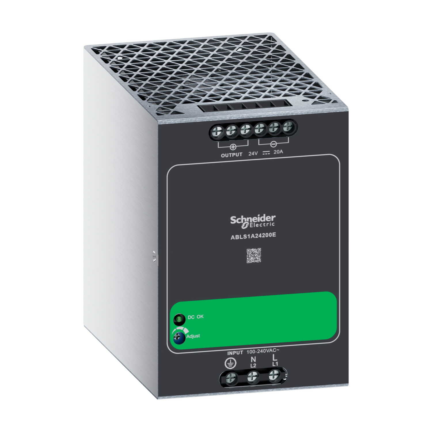 Блок живлення Schneider EASY 1Ф = 24В 20A 480Вт ( ABLS1A24200E ) Блок живлення Schneider EASY 1Ф = 24В 20A 480Вт ( ABLS1A24200E )