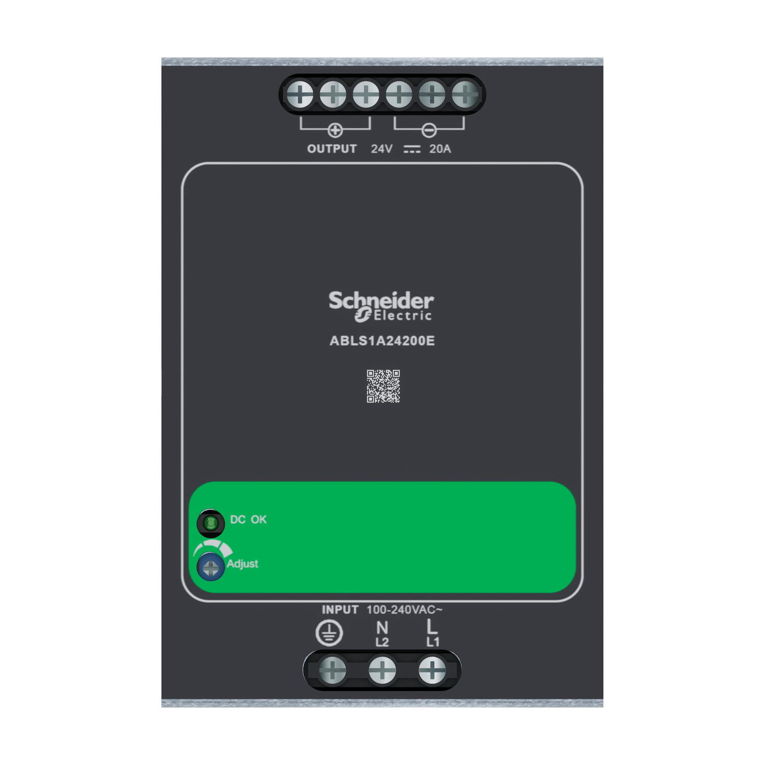 Блок живлення Schneider EASY 1Ф = 24В 20A 480Вт ( ABLS1A24200E ) Блок живлення Schneider EASY 1Ф = 24В 20A 480Вт ( ABLS1A24200E )