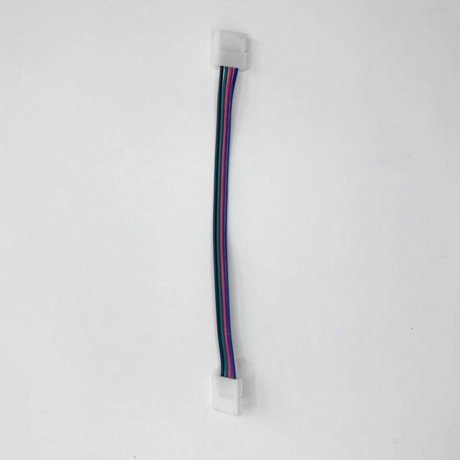 Конектор LED LIGHT 10mm RGB стріч/провід/стріч ( №9 )