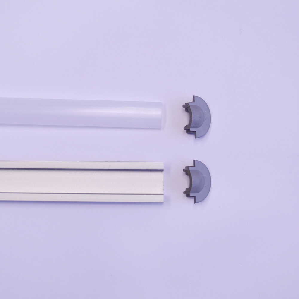 Профіль для LED стрічки Алюпро врізний анодований ( ПАК-0052 Z306/AS (компл) ) Профіль для LED стрічки Алюпро врізний анодований ( ПАК-0052 Z306/AS (компл) )