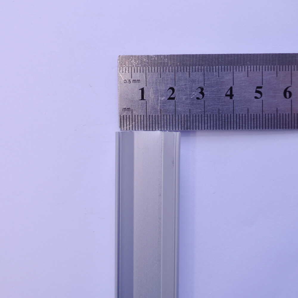 Профіль для LED стрічки LED LIGHT кутовий широкий ПФ-9 (ПФ-9 2м. широкий)