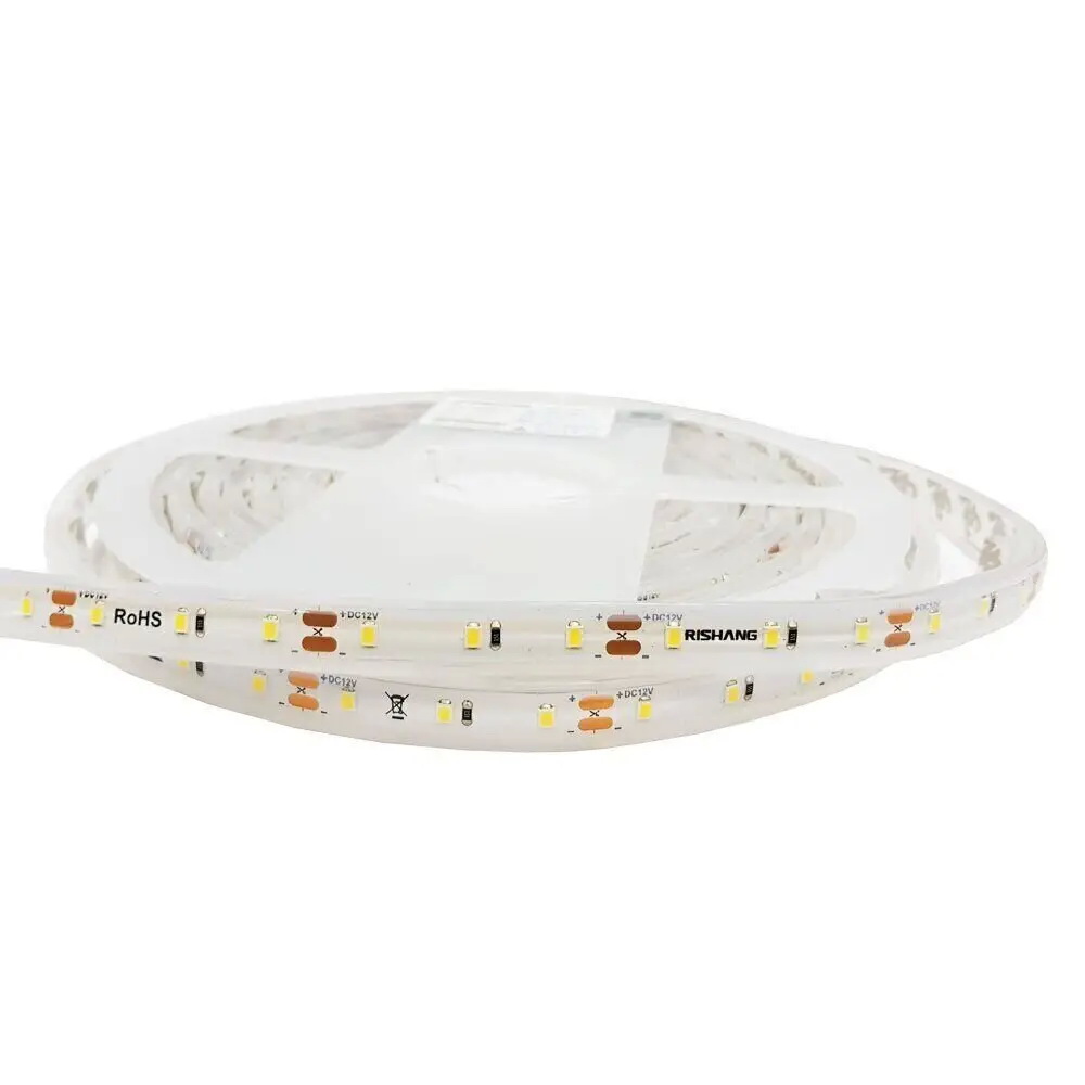 Cветодиодная лента RISHANG 12V 5,5W зеленая 60led IP67 ( бухта 5м ) ( RN3060TA-B​ )