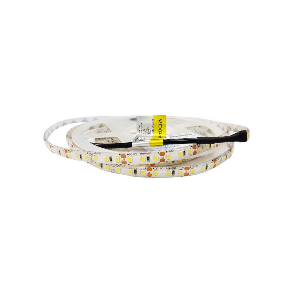 Cветодиодная лента RISHANG 12V 8,6W 4000K 120led IP65​ ( бухта 5м ) ( RN68C0TC-B )