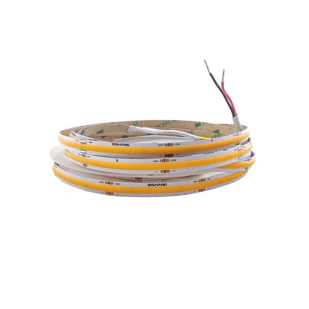 Cветодиодная лента RISHANG 24V 10W 2400K 320led IP20​ ( бухта 5м ) ( RM0801MC-D ) 