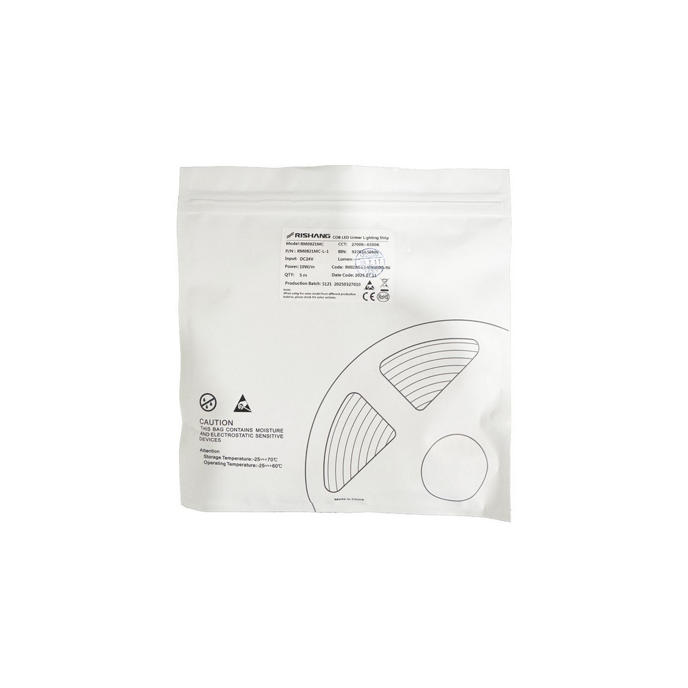 Cветодиодная лента RISHANG 24V 10W 2700-6500K 560led IP20 ( бухта 5м ) ( RM0821MC-L​ )