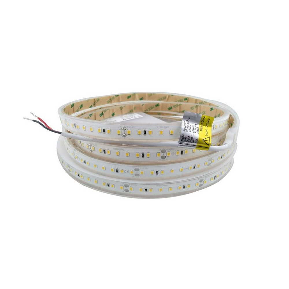Cветодиодная лента RISHANG 24V 12W 3500K 128led IP67 ( бухта 5м ) ( RD32C8TC-A )