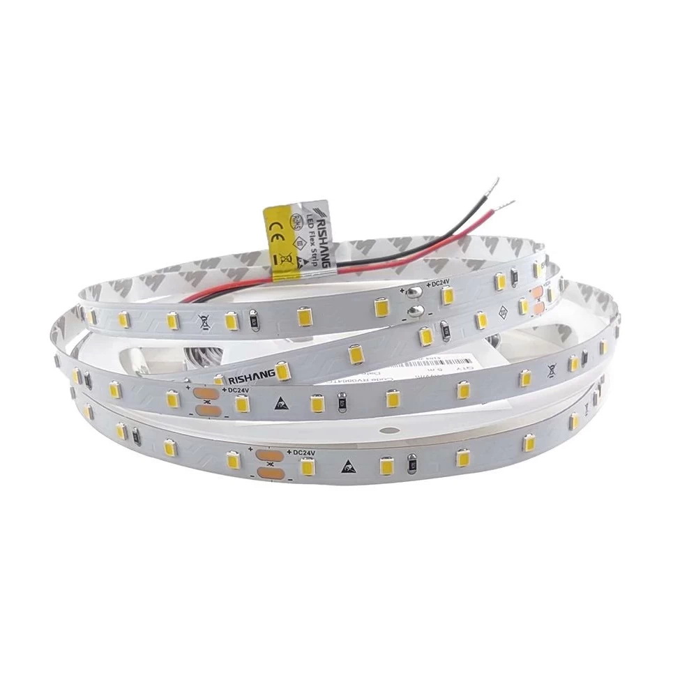 Cветодиодная лента RISHANG 24V 4.8W 5000K 64led IP20 ( бухта 5м ) ( RV0864TC-A )