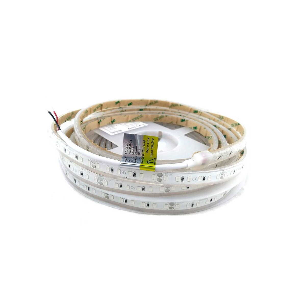 Cветодиодная лента RISHANG 24V 8.6W зеленая 120led IP67​ ( бухта 5м ) ( RD30C0TC-B )