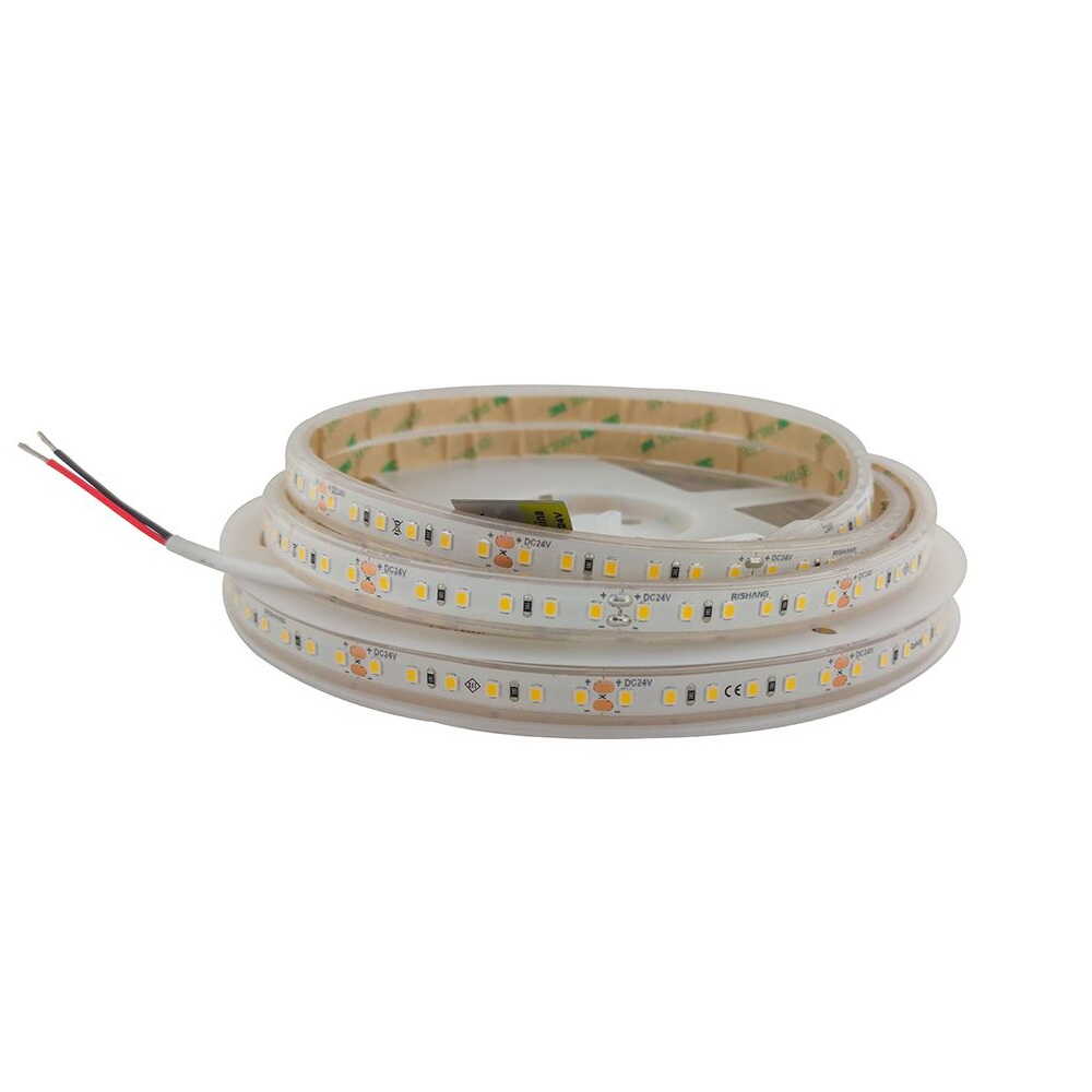 Cветодиодная лента RISHANG 24V 9.6W 2700K 120led IP65 ( бухта 5м ) ( RV30C0TC-A )