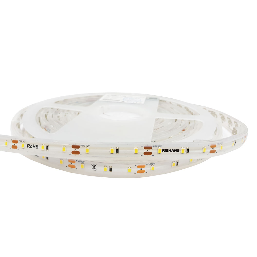 Cветодиодная лента RISHANG 12V 5,5W 6500K 60led IP67 ( бухта 5м ) ( RN3060TA-B )