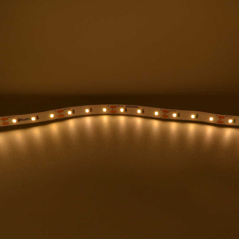 Cветодиодная лента RISHANG 12V 12W 2700K 60led IP20 ( бухта 5м ) ( RN0060TA-A ) 