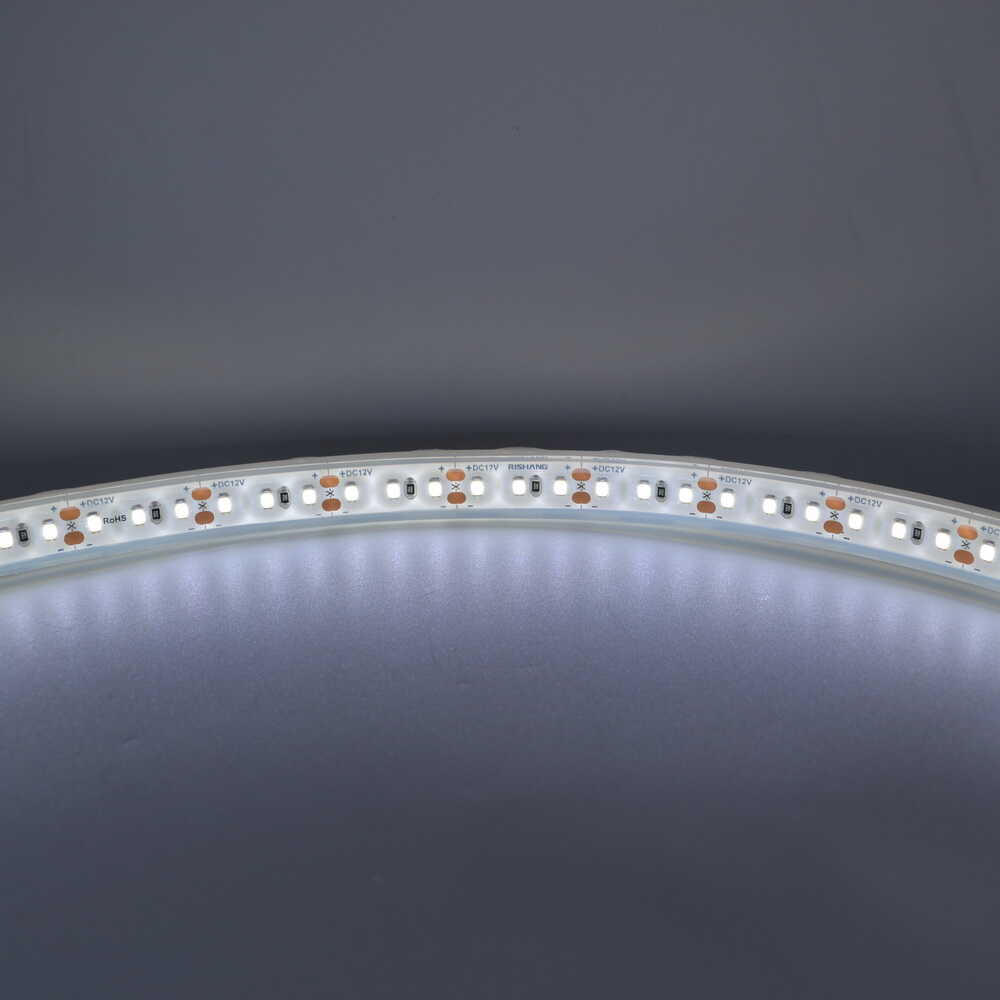 Cветодиодная лента RISHANG 12V 8,6W 4000K 120led IP67​ ( бухта 5м ) ( RN32C0TA-B ) 
